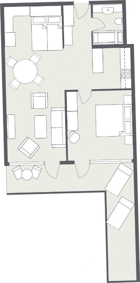 Appartement 9-911 Meerblick 티멘도르프스트랜드 객실 사진
